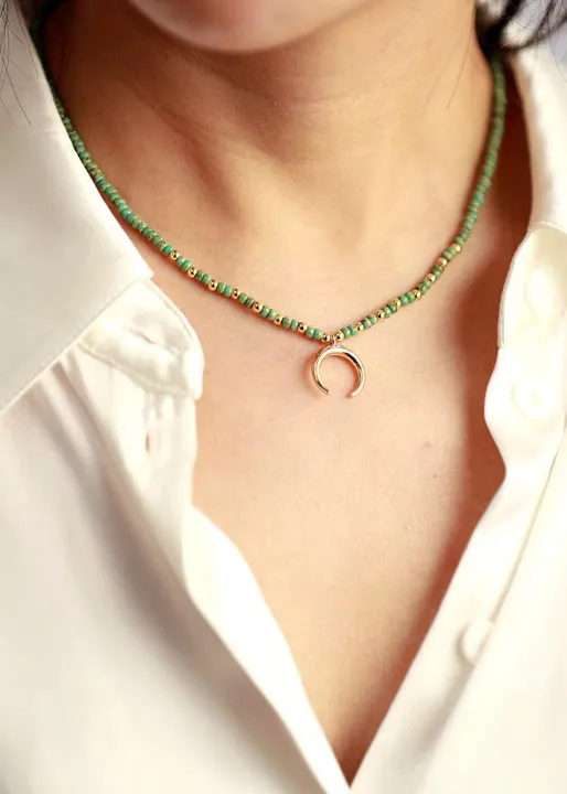 Long Boho Necklace sold by Boho Mood product image thumbnail 4