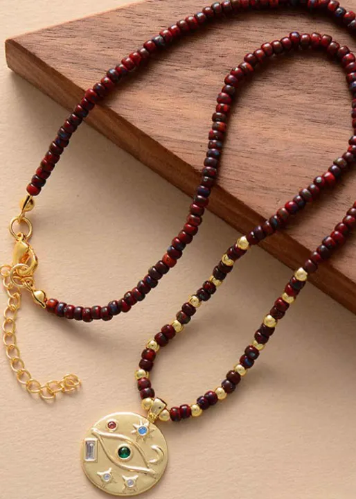 Long Boho Necklace sold by Boho Mood product image thumbnail 2