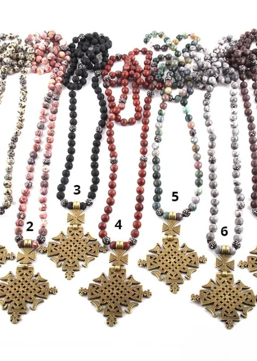 Long Boho Necklace Metal Pendant sold by Boho Mood product image thumbnail 5