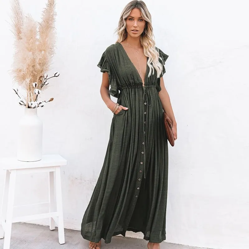 Maxi Beach Dresses sold by Boho Mood product image thumbnail 5