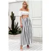 Boho Beachy Stripes Pants Palazzo sold by Boho Mood