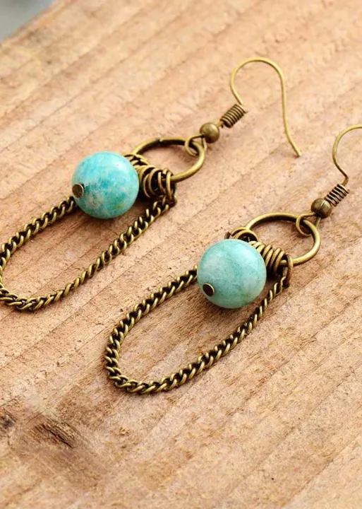 Chain Vintage Boho Earrings sold by Boho Mood