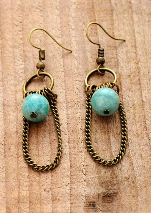 Chain Vintage Boho Earrings sold by Boho Mood product image thumbnail 2