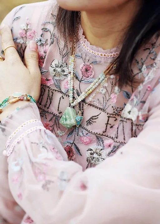 Boho Pendant Necklace - Natural Stone sold by Boho Mood product image thumbnail 4