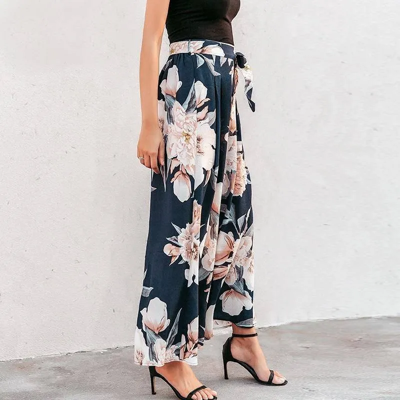 Boho Pant Palazzo with floral pattern sold by Boho Mood product image thumbnail 3
