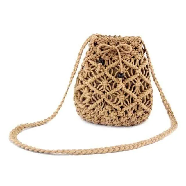 Mini Boho Crochet Bag sold by Boho Mood product image thumbnail 5