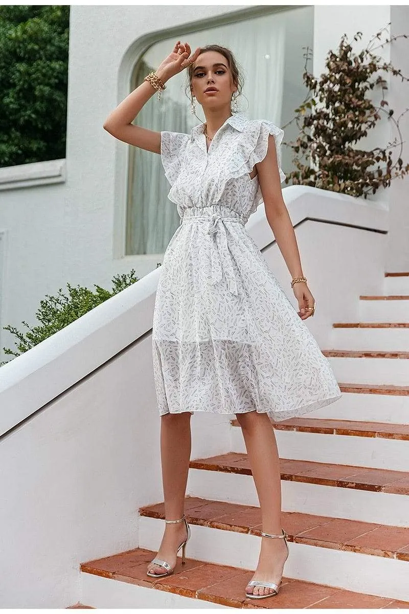 White Boho dress sold by Boho Mood product image thumbnail 3