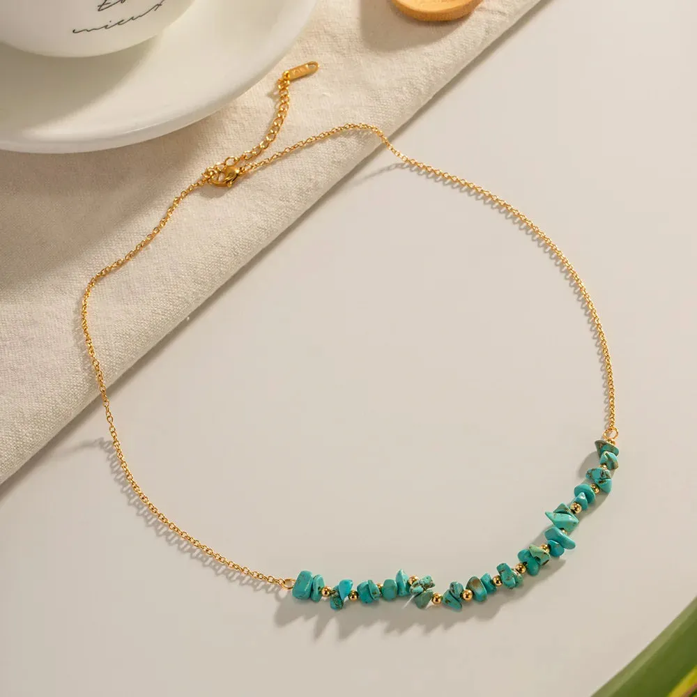 Boho Pearl Choker Necklace sold by Boho Mood