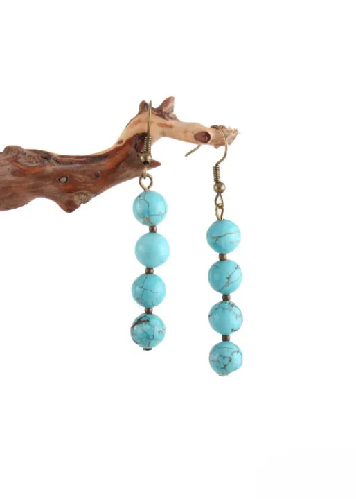 Chic Boho Dangle Earrings sold by Boho Mood product image thumbnail 5