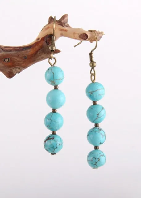 Chic Boho Dangle Earrings sold by Boho Mood product image thumbnail 4