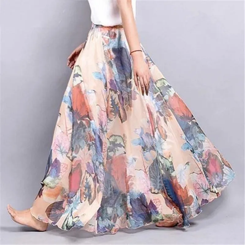 Romantic Pleated Skirt sold by Boho Mood