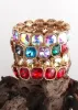 Gold Crystal Bracelet sold by Boho Mood