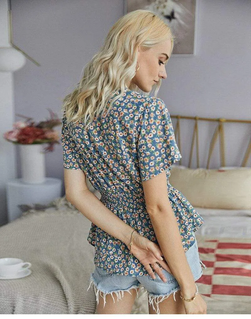 Floral Boho Blouse sold by Boho Mood product image thumbnail 3