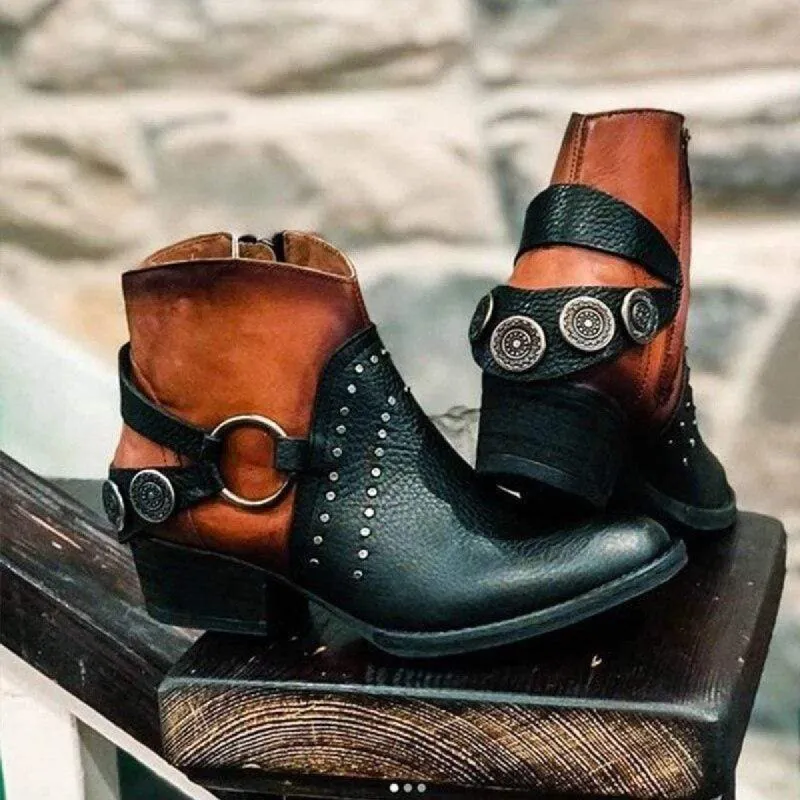 Boho Black Mid-Boots sold by Boho Mood