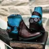 Boho Black Mid-Boots sold by Boho Mood