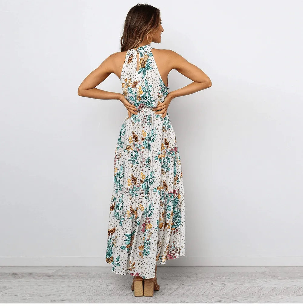 Floral Long Boho Dress sold by Boho Mood product image thumbnail 2