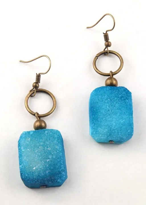 Antique Gold Boho Earrings sold by Boho Mood product image thumbnail 5