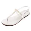 Boho Beaded Sandals White sold by Boho Mood