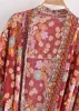 Boho Trendy Red Kimono floral Pattern sold by Boho Mood