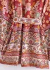 Boho Trendy Red Kimono floral Pattern sold by Boho Mood