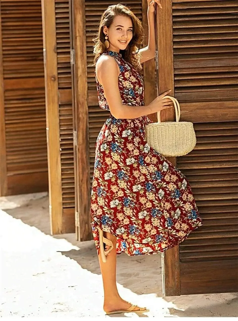 Hippie Boho Dress Midi sold by Boho Mood product image thumbnail 5
