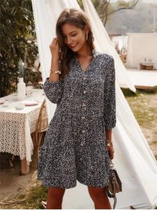 Bohemian Cool Mini Black Dress sold by Boho Mood