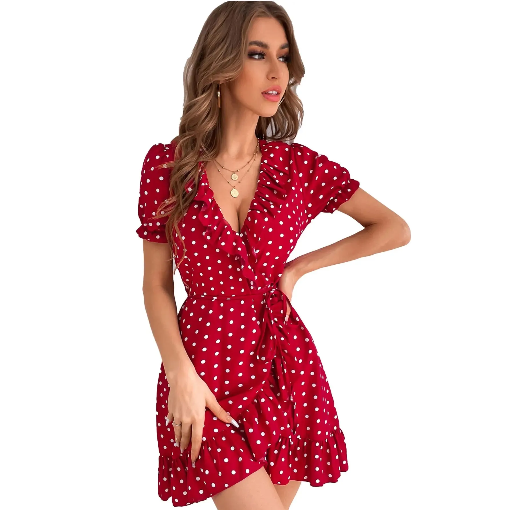 Vintage Boho Chic Red Dress sold by Boho Mood