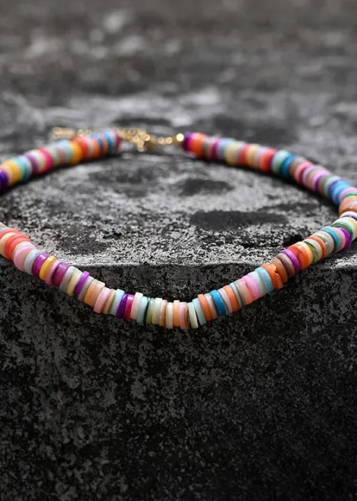 Colorful Boho Choker Necklace sold by Boho Mood product image thumbnail 3