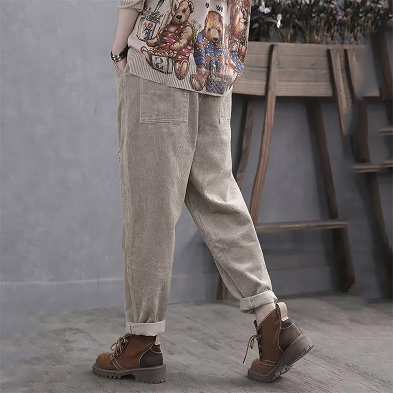 Boho Corduroy Casual Pant sold by Boho Mood product image thumbnail 3