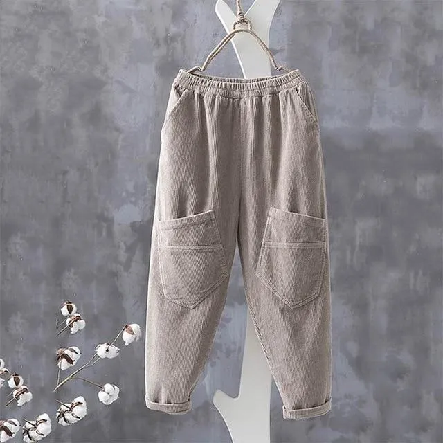 Boho Corduroy Casual Pant sold by Boho Mood product image thumbnail 4