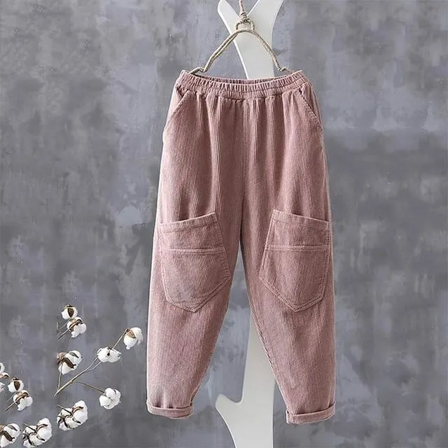 Boho Corduroy Casual Pant sold by Boho Mood product image thumbnail 2