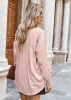 Blouse Boho Pink Cardigan buttoned sold by Boho Mood