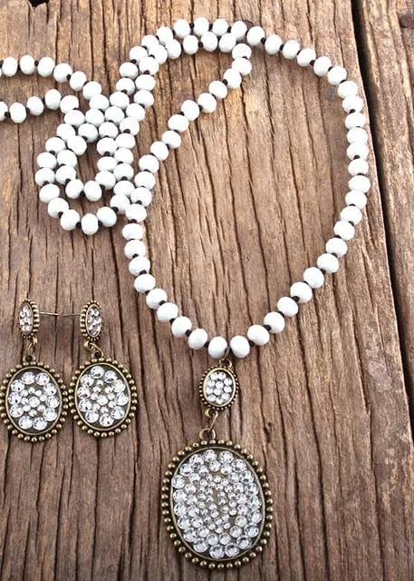 Long Boho Pearls Necklace sold by Boho Mood product image thumbnail 5