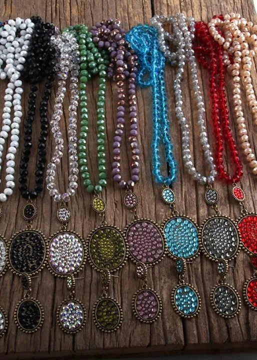 Long Boho Pearls Necklace sold by Boho Mood product image thumbnail 4