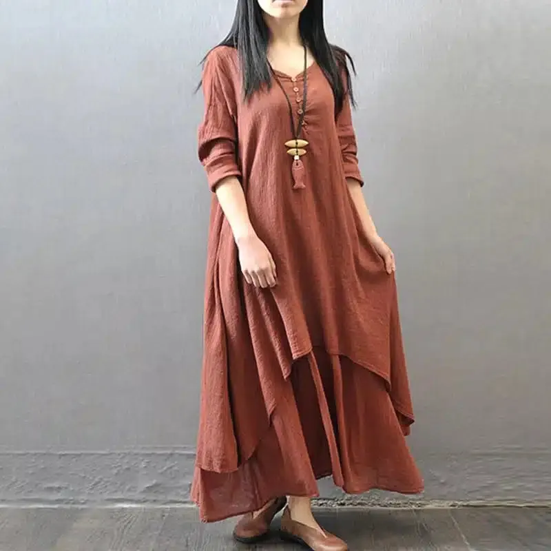 Long Sleeve Maxi Dress sold by Boho Mood