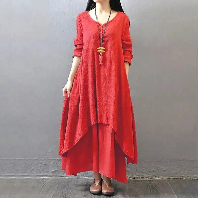 Long Sleeve Maxi Dress sold by Boho Mood product image thumbnail 3