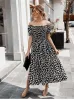 Hippie Bohemian Floral Midi Dress sold by Boho Mood