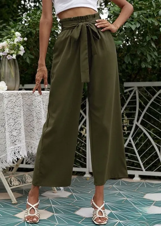 Boho Wide Pants with high waist sold by Boho Mood product image thumbnail 4