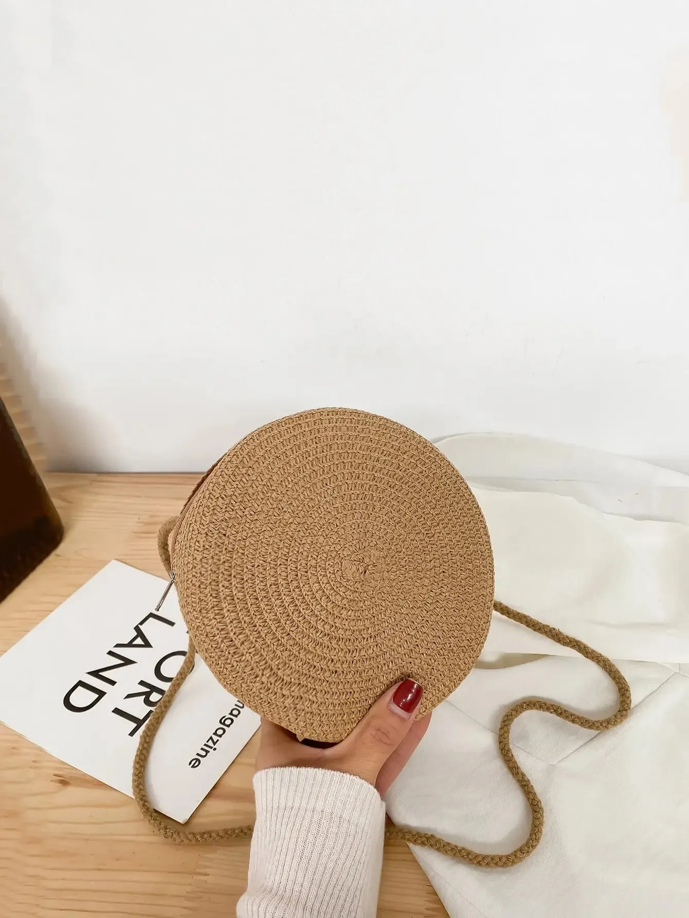 Beige Boho Shoulder Bag sold by Boho Mood product image thumbnail 2