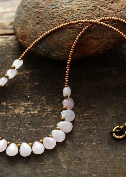 Long Boho Beads Necklaces sold by Boho Mood product image thumbnail 4