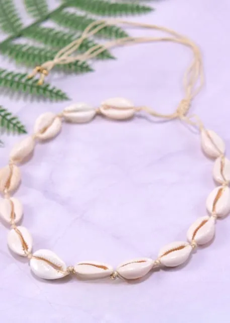 Boho Shell Choker Necklace sold by Boho Mood product image thumbnail 2