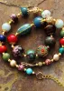 Boho Gold Ethnic Necklace sold by Boho Mood