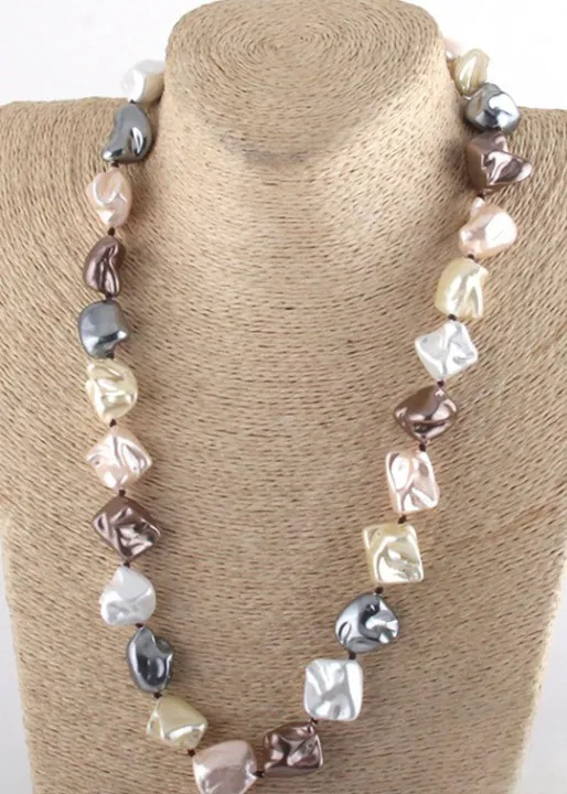 Long Boho Pearl Necklaces sold by Boho Mood