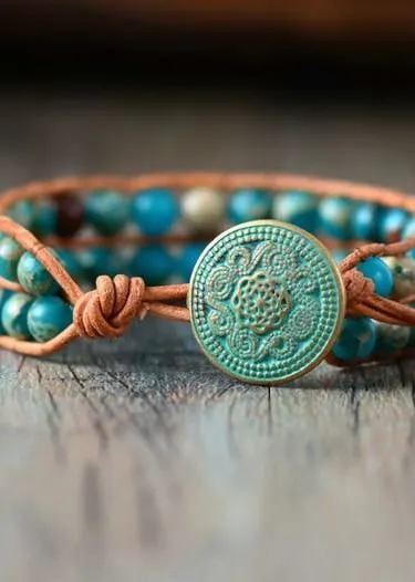 Boho Bead Bracelet sold by Boho Mood