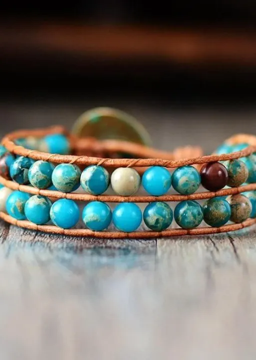Boho Bead Bracelet sold by Boho Mood product image thumbnail 5