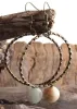 Boho Vintage Earrings - Natural Stone sold by Boho Mood