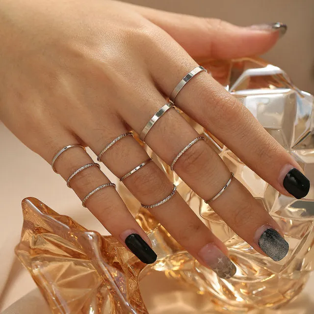 Vintage Boho Rings Set sold by Boho Mood product image thumbnail 3