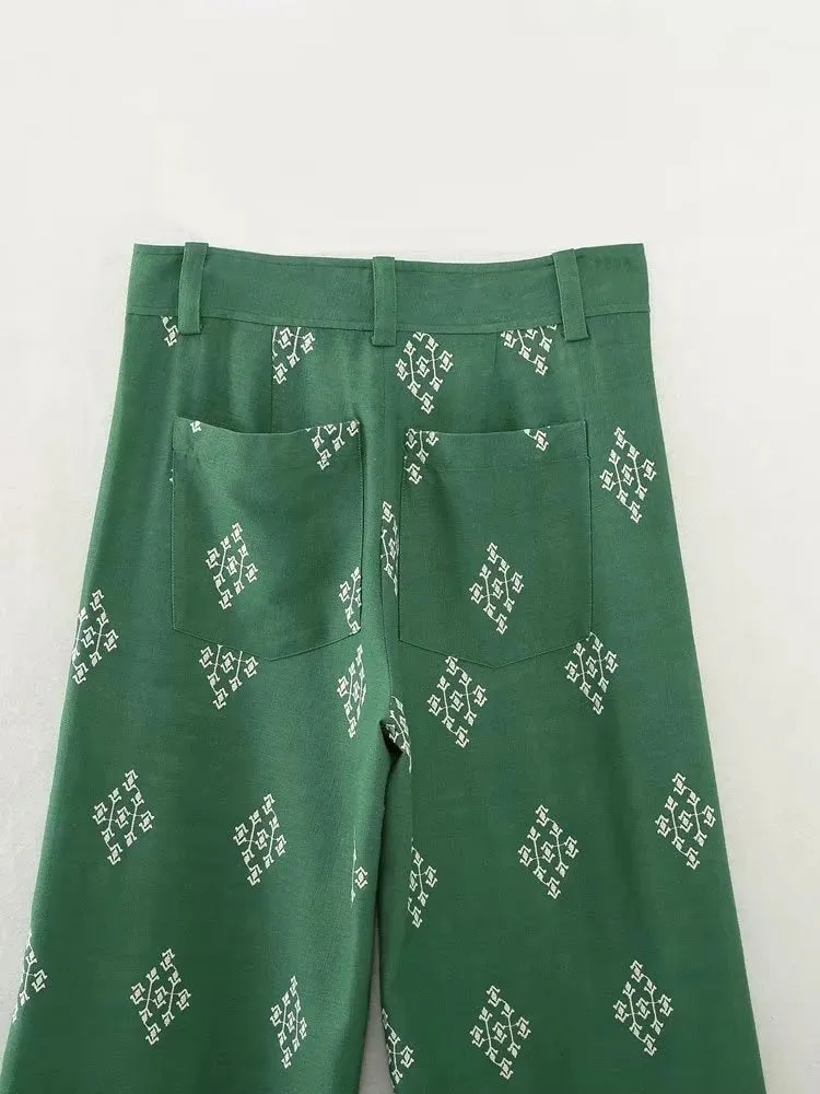 Green Boho Hippie Pant sold by Boho Mood product image thumbnail 4
