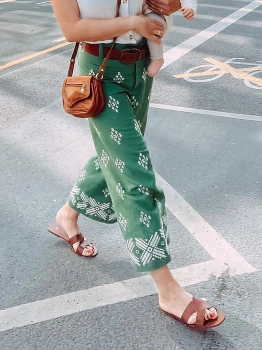 Green Boho Hippie Pant sold by Boho Mood product image thumbnail 2