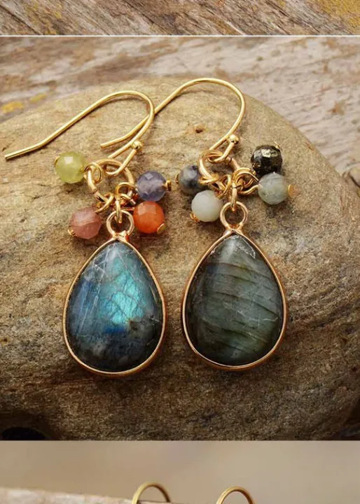 Boho Drop Earrings for Woman sold by Boho Mood product image thumbnail 5